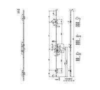 Cisa 1.49426.35.0 - C. metalica multitop pro f.u.n. 24x7 e=35 de=85 sin cilindro