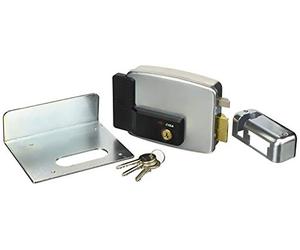 CISA 111721502, cerradura eléctrica para aplicar, 12 V, galvanizada, entrada 50, mano izquierda