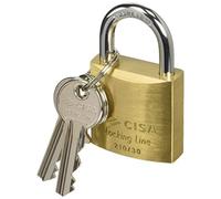 Cisa 21010.30.0.Ka - Candado logoline 30mm laton igualamiento