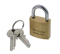 Cisa Candado Locking Line, latón, dorado, 21010400