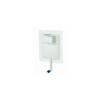 Unisan Cisterna de Doble Descarga WALLFIT para inodoros de pared - Placa satinada ORANGE