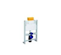 Cisterna Empotrada Doble Descarga QUADRO Unisan para Pladur - Placa ceniza RECTANGULAR