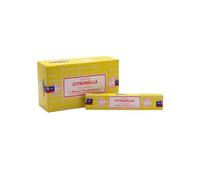 Satya Citronela Incienso (Citronella), 12 paquetes de 15 gramos c/u