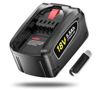 CITYORK Batería de repuesto para Bosch PBA PSB PSR, 5500 mAh, 18 V, para herramientas Green House & Garden & Gardena Gloria 18VSystem AL1880CV AL1810CV AL18815CV AL1830CV (no para Bosch Unlimited