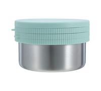CIYODO 1juego Rallador de Queso con Recipiente Redondo Antideslizante Acero Inoxidable Multifunción para Verduras Limón Jengibre y Ajo Utensilio de Cocina Manual Seguro
