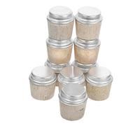 CIYODO Tapón de Madera para Botella de Agua Hirviendo Aislante, 10 Piezas, Diseño Sencillo, Compatible Hervidores y Bolsas de Agua Caliente, Adecuado para Uso Doméstico y Cocina Moderna