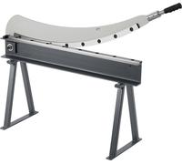 Cizalla tipo guillotina, cortadora de banco con una anchura de cama de 1000 mm, cizalla manual para placas, ideal para el procesamiento de láminas metálicas, fabricada con material Q235, de alta preci