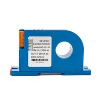 CJKXPZMH 0-1A 5A 10A 500A 100mA Entrada de Fuga Transductores de Corriente CC CA Salida 4-20mA 0-10V Alimentación de relé Sensor de Corriente 220VCA(0-10A IN_DC IN_12VDC)