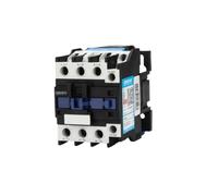 CJX2 AC Contactor Three Phase Coil Voltage 380V 220V 110V 36V 24V DIN Rail 1NO 9A 12A 18A 25A 32A 40A 50A 65A(CJX2-3210,110v)