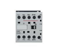 CJX2-K Carril Din 220V AC Contactor 3P 3main 1NO/3main 1NC Voltaje de bobina 50/60Hz 6A 9A 12A(CJX2-K-1210)
