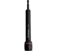 C.K Tools Vorteck - Destornillador de tuerca y perno extra profundo de 17 mm, 152 mm de largo alcance con profundidad de paso de 100 mm, vástago hexagonal de bloqueo rápido de 1/4 pulgadas, impacto de
