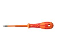 CK Tools T49246-1 Dextro VDE Delgado Modulo Destornillador SL-PH1 X 100mm