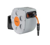 Claber Soporte portamanguera automático para montaje mural Rotoroll Evolution 10 m Slow Rewind