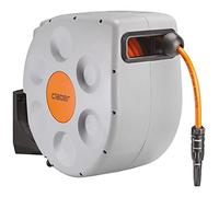 Claber Soporte portamanguera automático Rotoroll Evolution 30 m, montaje mural con Slow Rewind