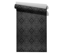 Claccis Papel Autoadhesivo Vintage Revestimiento de Paredes PVC Exterior Mandala European Retro Retro Europeo Papel Pintado Para Armarios Cocina 45x200cm