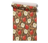 Claccis Papel Vinílico Para Cocina Pintado Antimoho Y Lavable Arte Geométrico Modern Individuality Individualidad Moderna Papel Impermeable Resistente Aceite Paredes 45x300cm