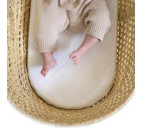 Clair de Lune Colchón acolchado Noah Pod/Palm Moisés - 74 x 28 cm