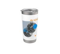 Clair De Lune Luz De Luna Musical Celestial Vaso térmico de acero inoxidable de doble pared