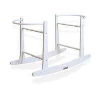 Clair de Lune Soporte para cesta mecedora de moisés, color blanco