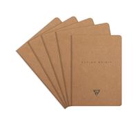 Clairefontaine 103536C Flying Spirit - Cuaderno de notas (lomo cosido, A5, forrado, 48 hojas, 90 g, 5 unidades), varios diseños
