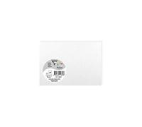 Clairefontaine 11385 C Pack de 25 Sobres Pollen 11 x 15,5 cm, 210 g/m² blanco irisé