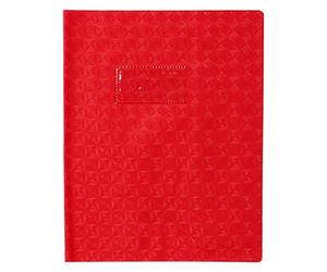 Clairefontaine 17 x 22 cm "Calligraphe" PVC ejercicio libro pantalla, color rosso