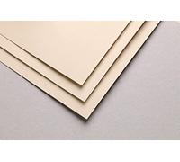 Clairefontaine 197059C Paquete Papel Pastelmat - 5 Hojas Cartulina Especial para Pasteles Secos - 24x32 cm 360g - Beige