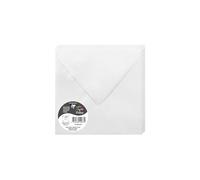 Clairefontaine 50023 C Pack de 20 sobres 16,50 x 16,50 x 0,10 cm, color Blanc Irisé 16,50 x 16,50 x 0,10