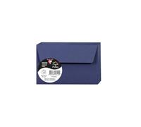Clairefontaine 5641 C sobre Pollen 9 x 14 cm 120 G paquete de 20 color azul noche