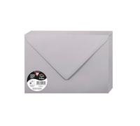 Clairefontaine 5652 C Pack de 20 sobres 16,20 x 22,90 x 0,10 cm, color Gris koala 16.20 x 22.90 x 0.10