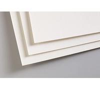 Clairefontaine 696010C Paquete Papel Pastelmat - 5 Hojas Cartulina Especial para Pasteles Secos - A3 29,7x42 cm 360g - Blanco