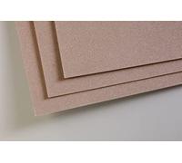Clairefontaine 696011C Paquete Papel Pastelmat - 5 Hojas Cartulina Especial para Pasteles Secos - A3 29,7x42 cm 360g - Marrón