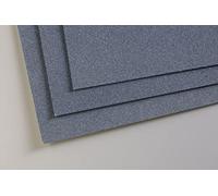 Clairefontaine 696165C Paquete Papel Pastelmat - 5 Hojas Cartulina Especial para Pasteles Secos - A3 29,7x42 cm 360g - Azul Oscuro