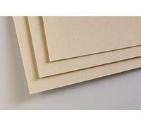 Clairefontaine 696170C Paquete Papel Pastelmat - 5 Hojas Cartulina Especial para Pasteles Secos - A3 29,7x42 cm 360g - Sable