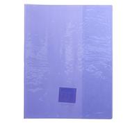 Clairefontaine 73003 C 17 x 22 cm transparente ejercicio libro pantalla con etiqueta soporte - rojo
