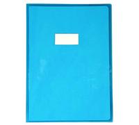 Clairefontaine 73202 C A4 transparente ejercicio libro pantalla con etiqueta soporte - azul