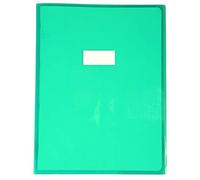 Clairefontaine 73405 C 24 x 32 cm transparente ejercicio libro pantalla con etiqueta soporte - verde