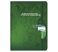Clairefontaine 7601C Cahier piqué 24x32cm séyès & uni 72 feuilles Coloris assortis Lot de 5