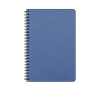 Clairefontaine 785324 C Age Bag - Libreta de espiral (A5, cuadriculado, 50 hojas, azul