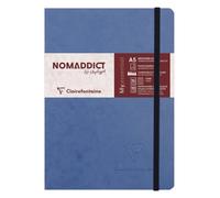 Clairefontaine 793464 C 14,8 x 21 cm edad bolsa thread-bound Notebook - azul