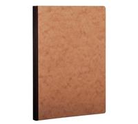 Clairefontaine Libreta Age-Bag tapa cartulina lomo cosido 96 hojas lisas 148x210 mm havana