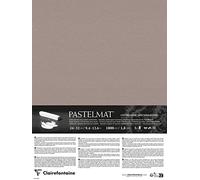 Clairefontaine 796019C - Contrecollé Pastelmat 24x32cm 5F gris foncé