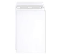 Clairefontaine 8050C - Caja de 250 bolsas C4 blancas - 229 x 324 mm - Autoadhesivas - 90 g/m²