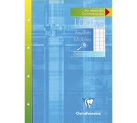 Clairefontaine 8150C - Bloc de espiral (5 unidades, A4, liso, 90 g, 80 hojas), varios colores