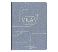Clairefontaine 83538C - Cuaderno de contraseñas Papel Jeans New-York/Paris/Berlin/London/Milan Subway Train Patterns A5 14,8x21cm 32 páginas impresas Colección Jeans&cocoa 5 imágenes, libr. aleatorio