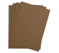 Clairefontaine 90755C Paquete Papel Etival Color - 25 Hojas Papel de Dibujo con Grano Marrón - A3 29,7x42 cm 160g - Ideal para el Dibujo y las Actividades Creativas