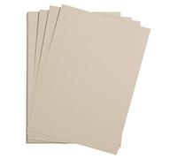 Clairefontaine 90781C Paquete Papel Etival Color - 25 Hojas Papel de Dibujo con Grano Gris Claro - A3 29,7x42 cm 160g - Ideal para el Dibujo y las Actividades Creativas
