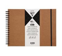 Clairefontaine 95430c cuaderno y block 40 hojas marrón