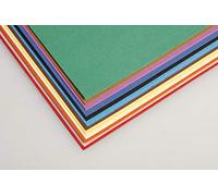 Clairefontaine 960552C Paquete Papel Tulipe - 24 Hojas Papel de Dibujo con Grano Surtido Vivo - A3 29,7x42 cm 160g - Ideal para el Dibujo y las Actividades Creativas