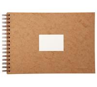 Clairefontaine 96060 C - Álbum de viaje de doble espiral para acuarela (, DIN A5, color havanna 21 x 29 ,7 cm
